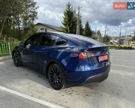 Синий Тесла Model Y, объемом двигателя 0 л и пробегом 86 тыс. км за 25900 $, фото 35 на Automoto.ua