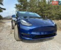 Синий Тесла Model Y, объемом двигателя 0 л и пробегом 35 тыс. км за 27999 $, фото 6 на Automoto.ua