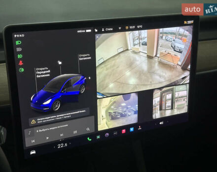 Синий Тесла Model Y, объемом двигателя 0 л и пробегом 122 тыс. км за 27500 $, фото 30 на Automoto.ua