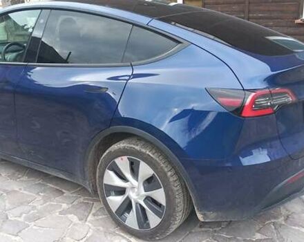 Синий Тесла Model Y, объемом двигателя 0 л и пробегом 74 тыс. км за 26500 $, фото 8 на Automoto.ua