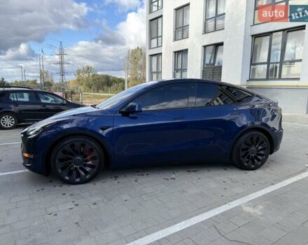 Синий Тесла Model Y, объемом двигателя 0 л и пробегом 86 тыс. км за 25900 $, фото 39 на Automoto.ua