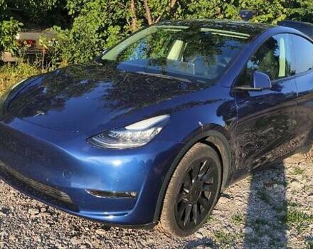 Синий Тесла Model Y, объемом двигателя 0 л и пробегом 62 тыс. км за 25700 $, фото 7 на Automoto.ua