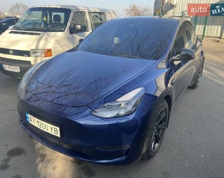 Синий Тесла Model Y, объемом двигателя 0 л и пробегом 101 тыс. км за 23999 $, фото 10 на Automoto.ua