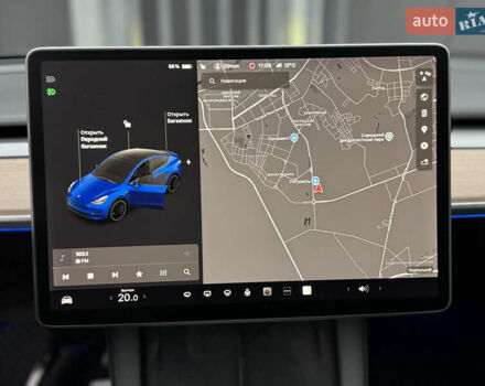 Синий Тесла Model Y, объемом двигателя 0 л и пробегом 88 тыс. км за 31990 $, фото 46 на Automoto.ua