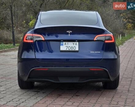 Синий Тесла Model Y, объемом двигателя 0 л и пробегом 99 тыс. км за 25500 $, фото 20 на Automoto.ua
