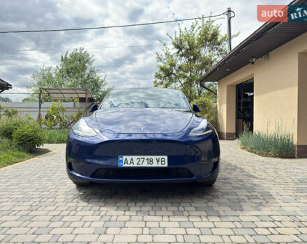 Синий Тесла Model Y, объемом двигателя 0 л и пробегом 57 тыс. км за 24300 $, фото 6 на Automoto.ua