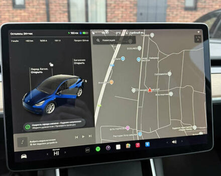 Синий Тесла Model Y, объемом двигателя 0 л и пробегом 93 тыс. км за 18800 $, фото 10 на Automoto.ua