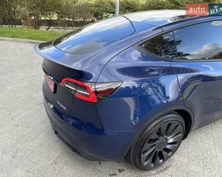 Синий Тесла Model Y, объемом двигателя 0 л и пробегом 87 тыс. км за 23999 $, фото 18 на Automoto.ua