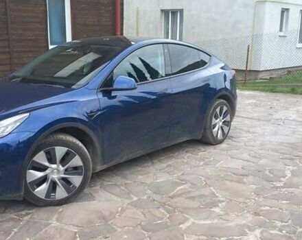 Синий Тесла Model Y, объемом двигателя 0 л и пробегом 74 тыс. км за 26500 $, фото 2 на Automoto.ua