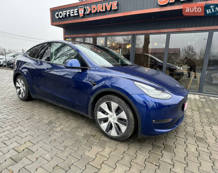 Синій Тесла Model Y, об'ємом двигуна 0 л та пробігом 44 тис. км за 23500 $, фото 4 на Automoto.ua