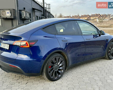 Синий Тесла Model Y, объемом двигателя 0 л и пробегом 120 тыс. км за 23900 $, фото 10 на Automoto.ua