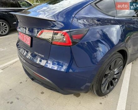 Синий Тесла Model Y, объемом двигателя 0 л и пробегом 86 тыс. км за 25900 $, фото 63 на Automoto.ua