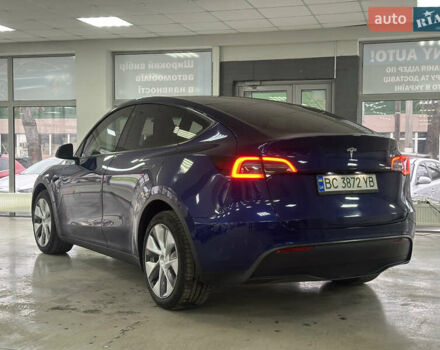 Синий Тесла Model Y, объемом двигателя 0 л и пробегом 122 тыс. км за 27500 $, фото 15 на Automoto.ua