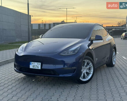 Синий Тесла Model Y, объемом двигателя 0 л и пробегом 155 тыс. км за 22500 $, фото 6 на Automoto.ua