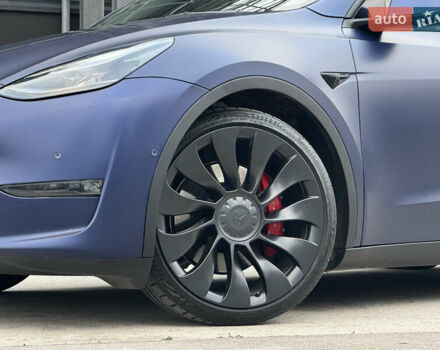 Синий Тесла Model Y, объемом двигателя 0 л и пробегом 88 тыс. км за 31990 $, фото 6 на Automoto.ua