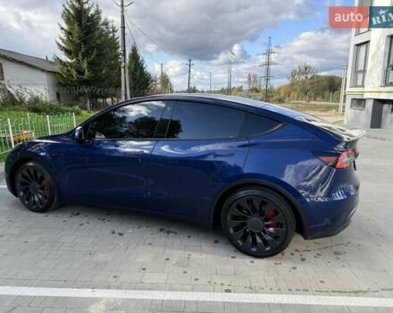 Синий Тесла Model Y, объемом двигателя 0 л и пробегом 86 тыс. км за 25900 $, фото 37 на Automoto.ua