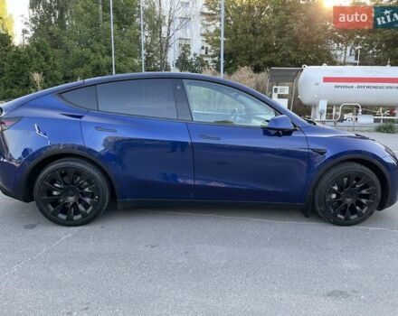 Синий Тесла Model Y, объемом двигателя 0 л и пробегом 68 тыс. км за 25000 $, фото 4 на Automoto.ua
