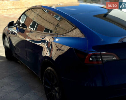 Тесла Model Y 2021 в Белой Церкве на Automoto.ua Синий Тесла Model Y, объемом двигателя 0 л и пробегом 76 тыс. км за 26500 $, фото 5 на Automoto.ua