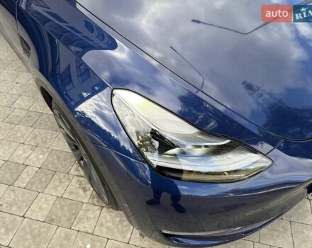 Синий Тесла Model Y, объемом двигателя 0 л и пробегом 86 тыс. км за 25900 $, фото 27 на Automoto.ua