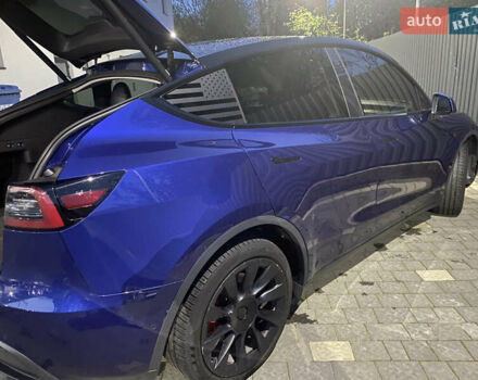 Синій Тесла Model Y, об'ємом двигуна 0 л та пробігом 190 тис. км за 22300 $, фото 16 на Automoto.ua