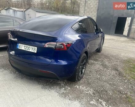Синий Тесла Model Y, объемом двигателя 0 л и пробегом 101 тыс. км за 23999 $, фото 5 на Automoto.ua