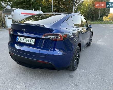 Синий Тесла Model Y, объемом двигателя 0 л и пробегом 68 тыс. км за 25000 $, фото 3 на Automoto.ua