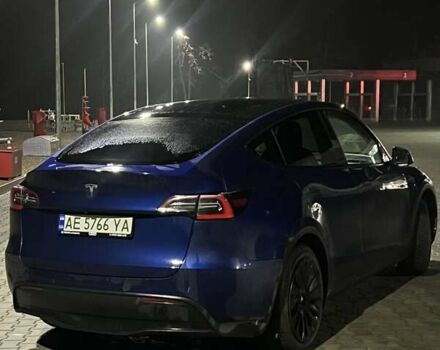 Синий Тесла Model Y, объемом двигателя 0 л и пробегом 58 тыс. км за 21500 $, фото 2 на Automoto.ua