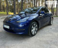 Синий Тесла Model Y, объемом двигателя 0 л и пробегом 28 тыс. км за 47900 $, фото 1 на Automoto.ua
