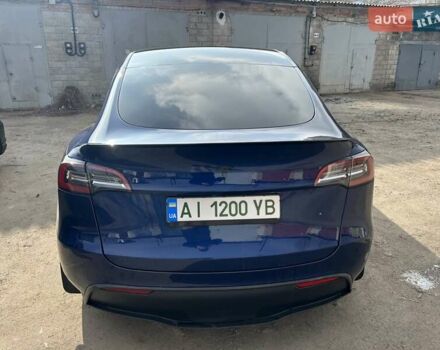 Синий Тесла Model Y, объемом двигателя 0 л и пробегом 101 тыс. км за 23999 $, фото 12 на Automoto.ua