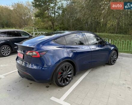 Синий Тесла Model Y, объемом двигателя 0 л и пробегом 86 тыс. км за 25900 $, фото 48 на Automoto.ua