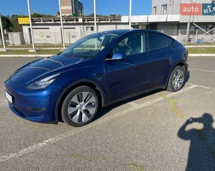 Синий Тесла Model Y, объемом двигателя 0 л и пробегом 45 тыс. км за 26500 $, фото 3 на Automoto.ua