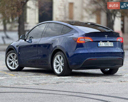 Тесла Model Y 2021 в Харькове на Automoto.ua Синий Тесла Model Y, объемом двигателя 0 л и пробегом 113 тыс. км за 21200 $, фото 8 на Automoto.ua