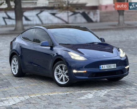 Тесла Model Y 2021 в Харькове на Automoto.ua Синий Тесла Model Y, объемом двигателя 0 л и пробегом 113 тыс. км за 21200 $, фото 12 на Automoto.ua