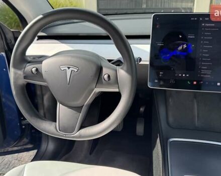 Синій Тесла Model Y, об'ємом двигуна 0 л та пробігом 66 тис. км за 28351 $, фото 24 на Automoto.ua