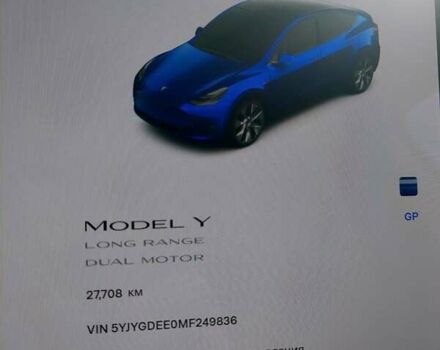 Синій Тесла Model Y, об'ємом двигуна 0 л та пробігом 28 тис. км за 29999 $, фото 26 на Automoto.ua