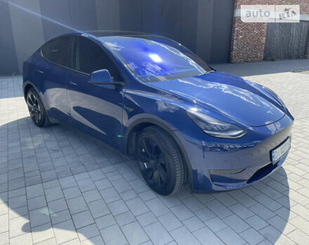 Синій Тесла Model Y, об'ємом двигуна 0 л та пробігом 22 тис. км за 31000 $, фото 3 на Automoto.ua