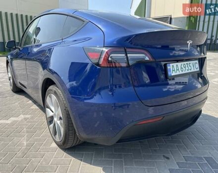 Синий Тесла Model Y, объемом двигателя 0 л и пробегом 61 тыс. км за 26500 $, фото 6 на Automoto.ua
