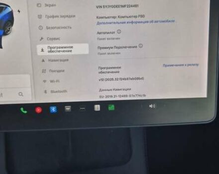 Синій Тесла Model Y, об'ємом двигуна 0 л та пробігом 72 тис. км за 24700 $, фото 12 на Automoto.ua