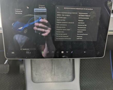 Синий Тесла Model Y, объемом двигателя 0 л и пробегом 103 тыс. км за 22190 $, фото 1 на Automoto.ua