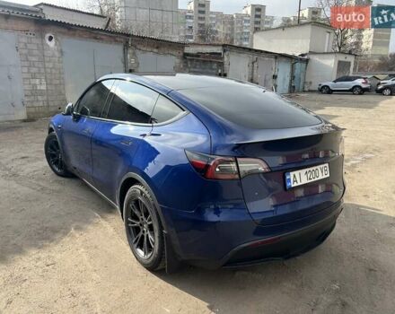 Синий Тесла Model Y, объемом двигателя 0 л и пробегом 101 тыс. км за 23999 $, фото 19 на Automoto.ua