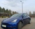 Синий Тесла Model Y, объемом двигателя 0 л и пробегом 61 тыс. км за 23999 $, фото 1 на Automoto.ua