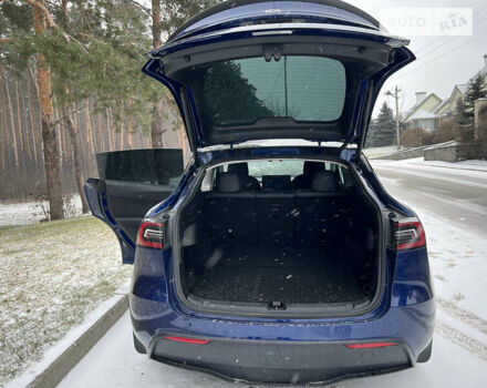 Синий Тесла Model Y, объемом двигателя 0 л и пробегом 66 тыс. км за 25000 $, фото 12 на Automoto.ua