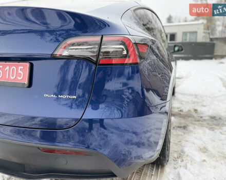 Синий Тесла Model Y, объемом двигателя 0 л и пробегом 63 тыс. км за 27000 $, фото 7 на Automoto.ua