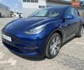 Синий Тесла Model Y, объемом двигателя 0 л и пробегом 61 тыс. км за 26500 $, фото 1 на Automoto.ua