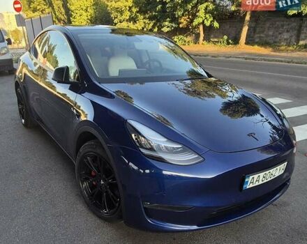 Синій Тесла Model Y, об'ємом двигуна 0 л та пробігом 72 тис. км за 24700 $, фото 9 на Automoto.ua