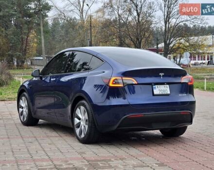 Синий Тесла Model Y, объемом двигателя 0 л и пробегом 99 тыс. км за 25500 $, фото 15 на Automoto.ua