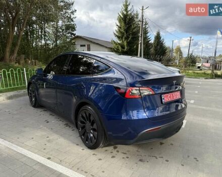 Синий Тесла Model Y, объемом двигателя 0 л и пробегом 86 тыс. км за 25900 $, фото 54 на Automoto.ua
