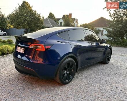 Синий Тесла Model Y, объемом двигателя 0 л и пробегом 90 тыс. км за 22300 $, фото 5 на Automoto.ua