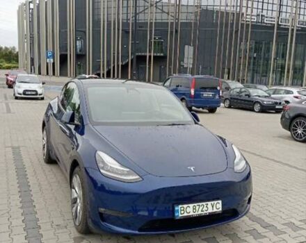 Синий Тесла Model Y, объемом двигателя 0 л и пробегом 50 тыс. км за 26500 $, фото 10 на Automoto.ua