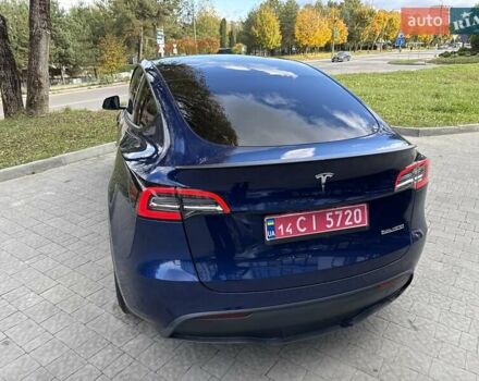 Синий Тесла Model Y, объемом двигателя 0 л и пробегом 87 тыс. км за 23900 $, фото 18 на Automoto.ua
